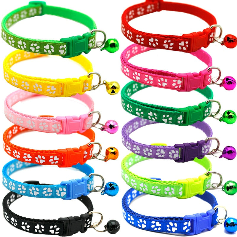 Pet Products Pet Reflective Patch Collar Cats Collar Bell Collars Pet Luminous Collars Teddy Bomei Small Dog Collar Pet Supplies