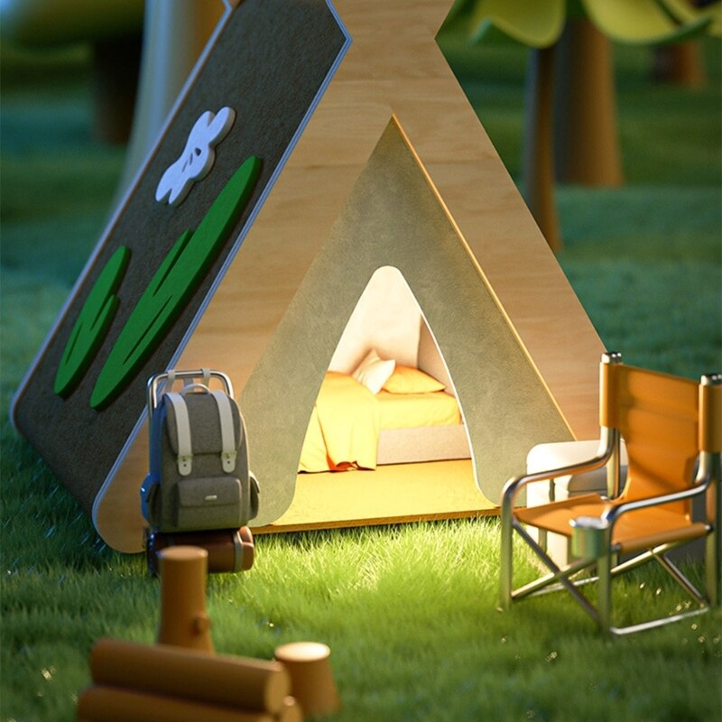 Hamsters Houses Felt Cloth Cover Small Pet Hideouts Habitat Decors for Small Squirrels Mini Hedgehogs Easy to Clean