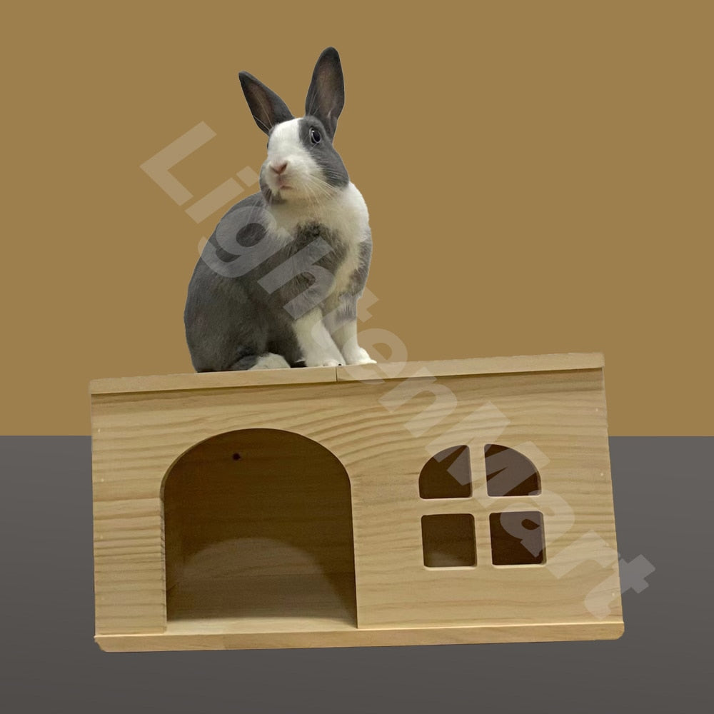 Rabbit Bunny Hamster Hideout Hideaway Tunnel Cat Guinea Pig Hedgehog House Room Toys