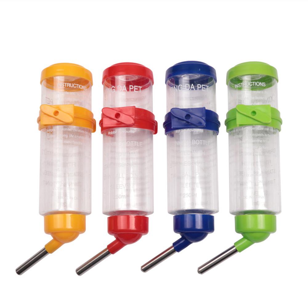 Portable Automatic Water Bottle Dispenser Leakproof Water Feeder Pet Supplies For Hamster Guinea Pig Chinchilla Rabbit