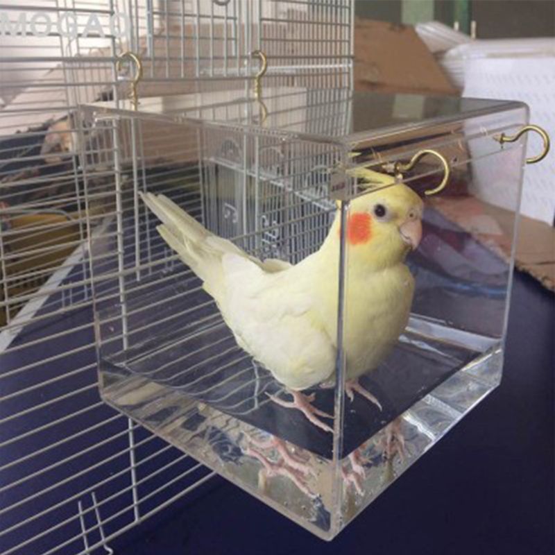 Deluxe Bird Bath Cage