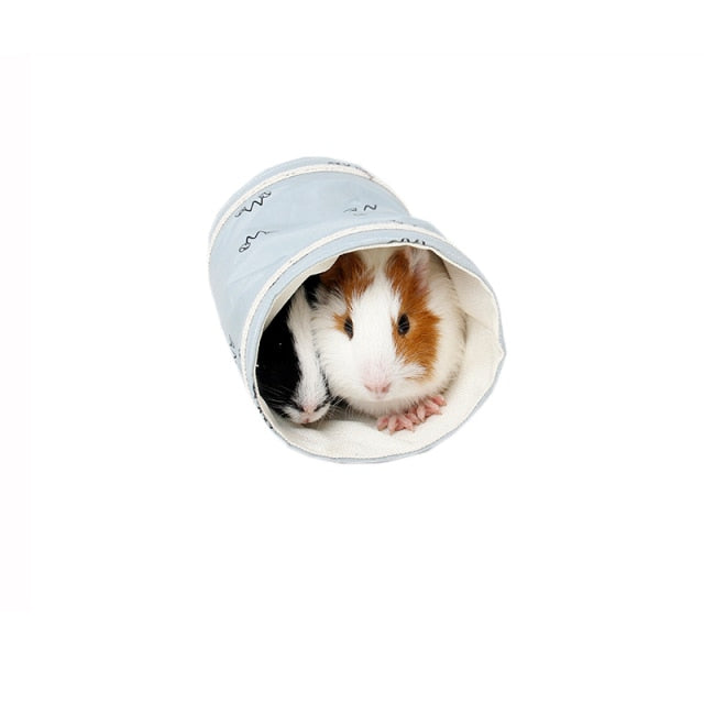 Hamster Accessories Soft Rabbit Chinchilla Guinea Pigs Hedgehog Toys Cute Small Pet Tunnel