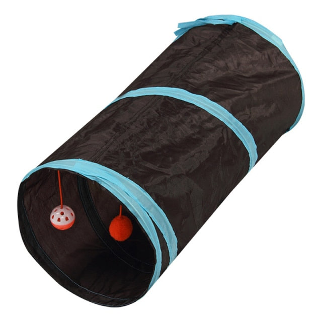 Pet Cat Tunnel Toys Foldable Pet Cat Kitty Training Interactive Fun Toy Tunnel Bored For Puppy Kitten Rabbit Play Tunnel Tube