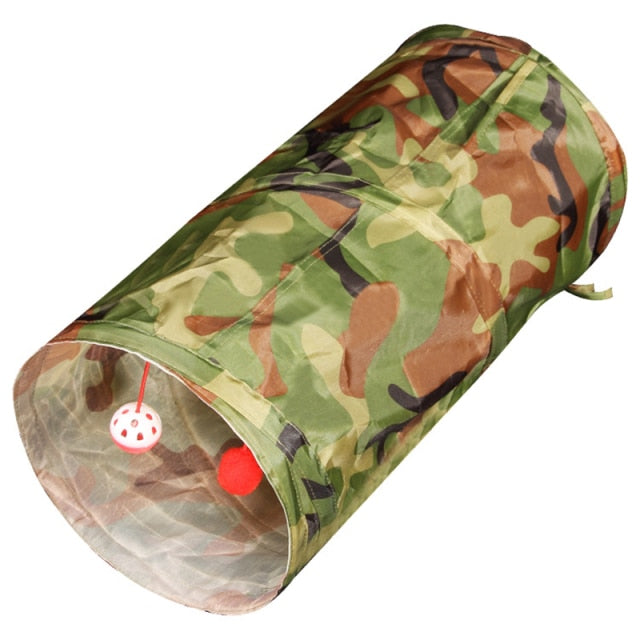 Pet Cat Tunnel Toys Foldable Pet Cat Kitty Training Interactive Fun Toy Tunnel Bored For Puppy Kitten Rabbit Play Tunnel Tube