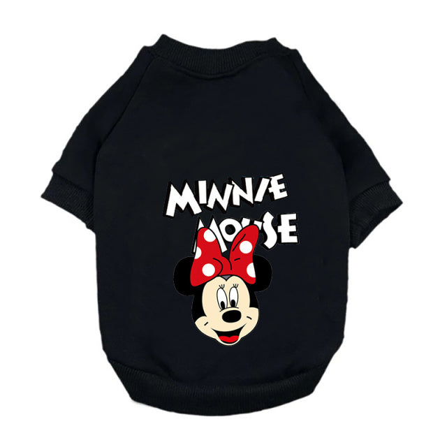 Disney Mickey Mouse cartoon Pet Dog Coat Pet Clothes Outdoor Dog Jacket Clothes Hoodie The Dog Face Breathable Small Medium Dog
