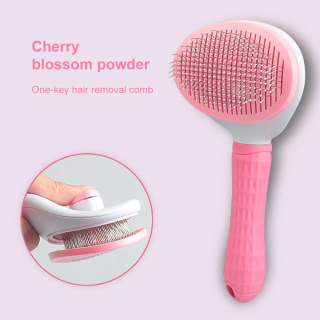 Dog Hair Remover Comb Cat Dog Hair Grooming And Care Brush For Long Hair Dog Pet Removes Hairs Cleaning Bath Brush Dog Supplies