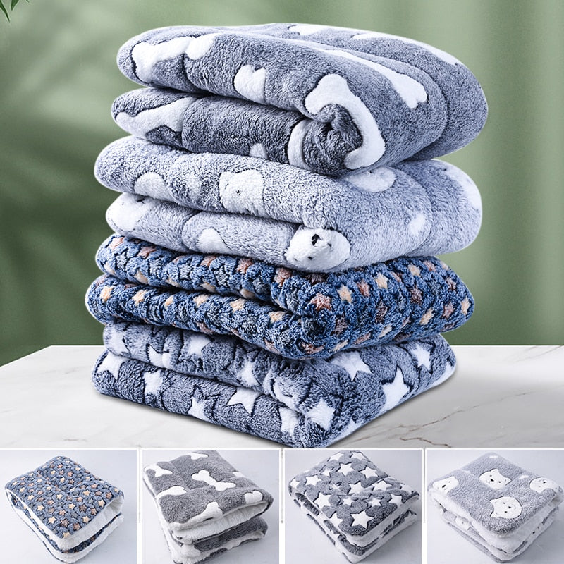 Dog Bed Cat Mat Soft Pet Blanket Bed Accessories Supplies Keep Warm In Winter Pet Sleeping Mat For Sofa Warmer Pet Supplies