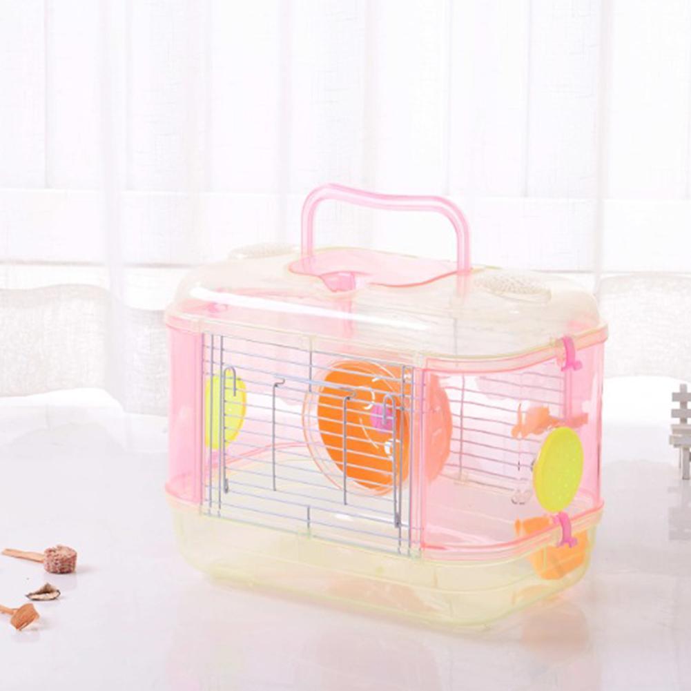 Transparent Hamster Cage Multi Layer Small Pet Cages Supplies Toy Hamster DIY Collocation Hamster House Recommended Goods