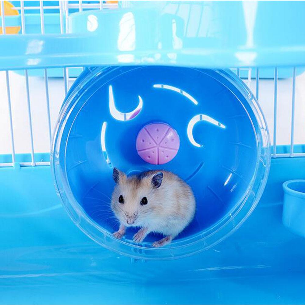 3-storey Pet Hamster Cage Luxury House Portable Mice Home Habitat Decoration Small Pets Chinchilla Hamster House Cage