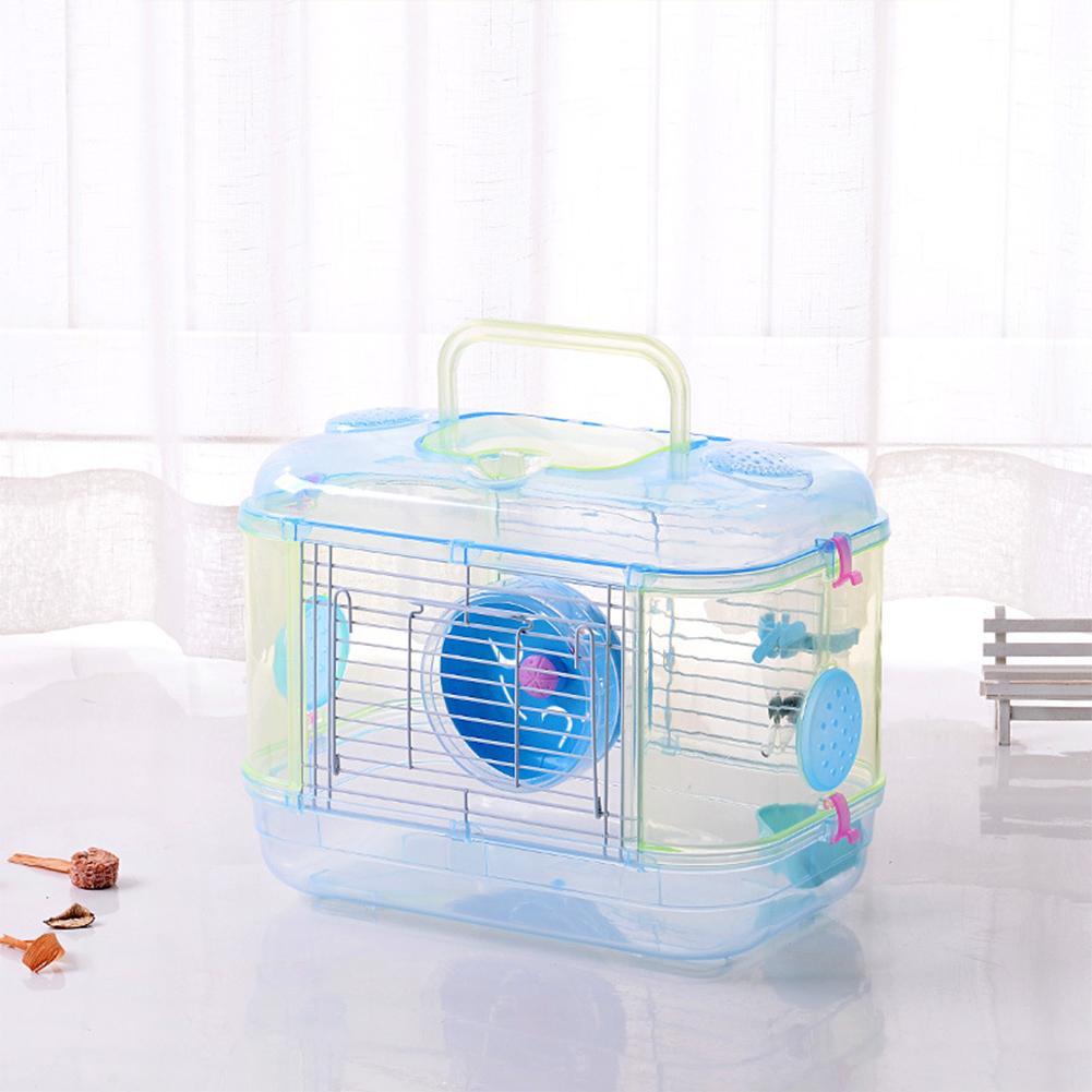 Transparent Hamster Cage Multi Layer Small Pet Cages Supplies Toy Hamster DIY Collocation Hamster House Recommended Goods