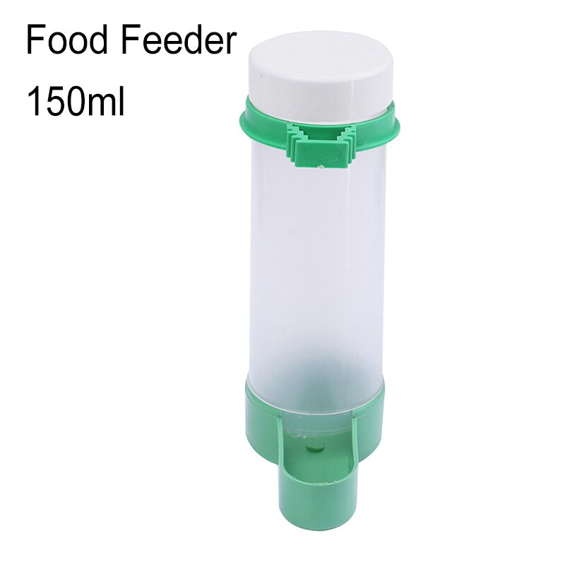 Bird Water Food Feeder Cage Automatic Parrot Drinker With Clip Food Water Dispenser For Parakeets Budgie Cockatiel Lovebirds