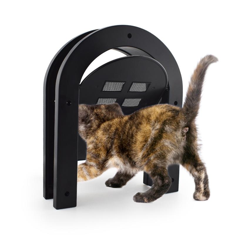 Pet Cat Dog Screen Door Free Entry Magnetic Door With Window Pet Accessories Suitable For Wooden Door