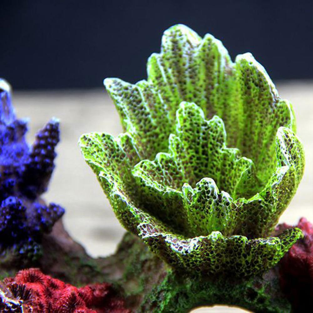 Resin Coral Reef Ornament Underwater World Decoration Environments Aquarium Fish Tank Landscaping Decor