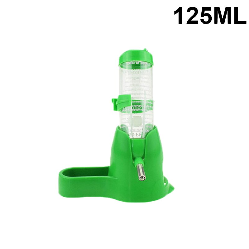 Hamster Water Bottle Small Pet Automatic Drinking Bottle Food Container Base Hanging Water Feeding Dispenser For Small Animal