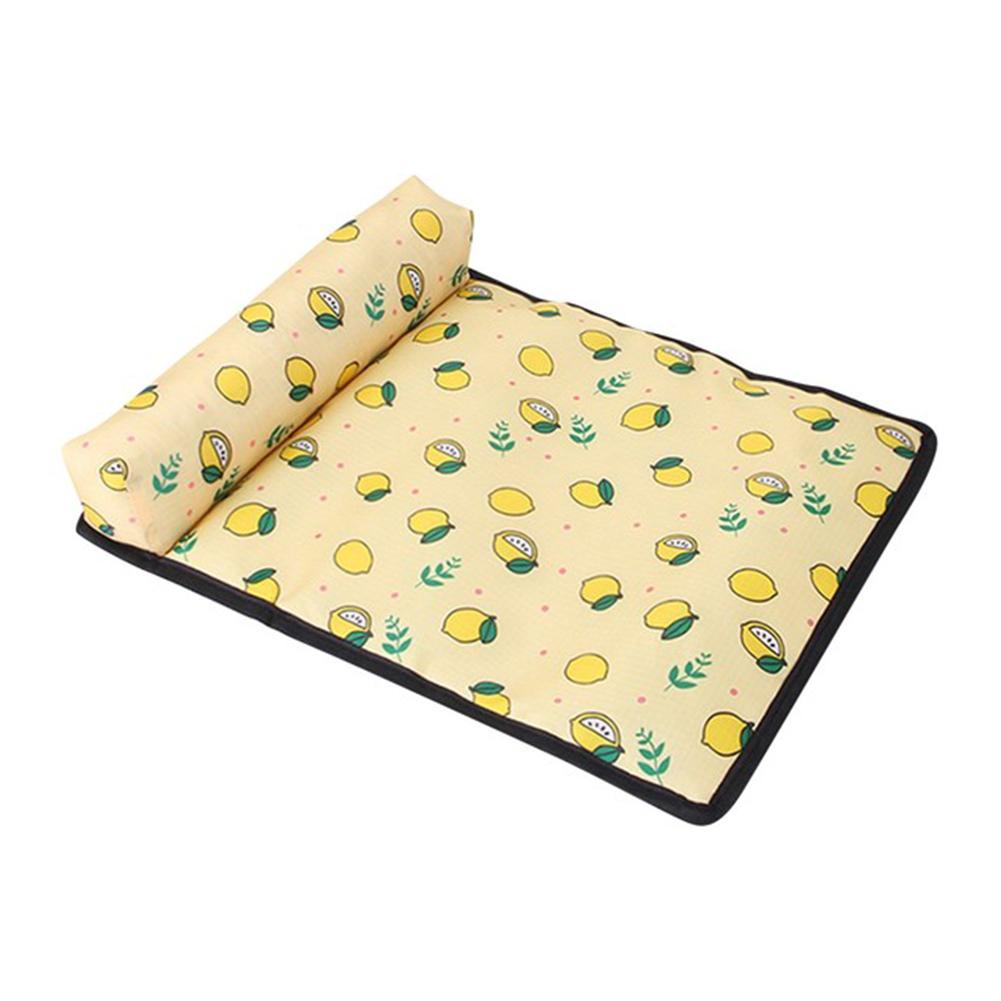 Pet Pillow Cooling Mat Pad Summer Dogs Cats Ice Silk Cooling Blanket Cushion Pet Sofa Kitten Puppy Camp Washable Mats Supplies