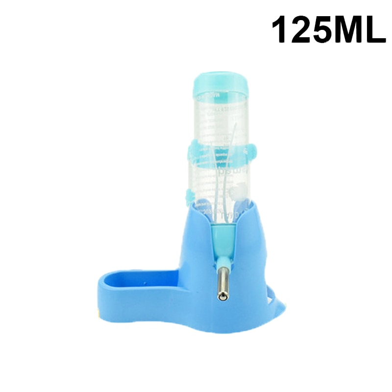 Hamster Water Bottle Small Pet Automatic Drinking Bottle Food Container Base Hanging Water Feeding Dispenser For Small Animal