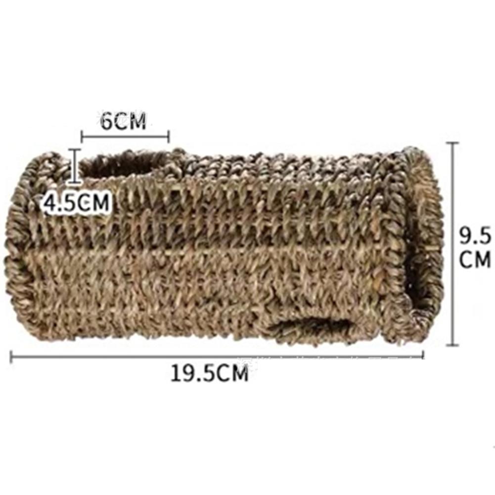 Hamster Grass Tunnel Toy Breathable Bite-Resistant Pet Nest Natural Water Grass Woven House For Parrots Hedgehog Chinchillas