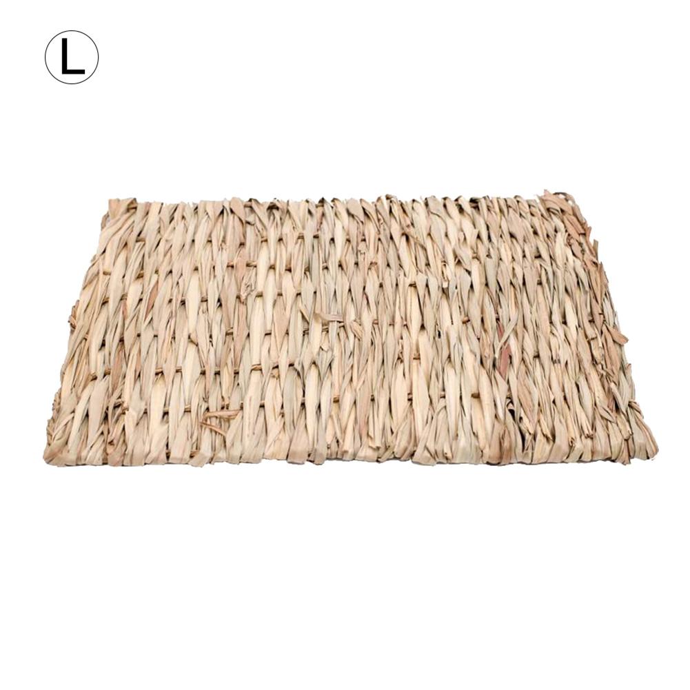 Straw Woven Pet Chew Mat Pad Pet House Cage Accessories For Hamster Rabbit Chinchilla Guinea Pig