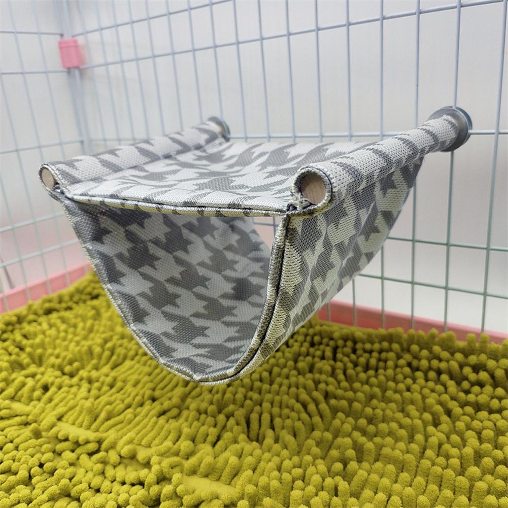 Ice Silk Hanging Hammock Nest Bed Double Layers Bird Cage Accessories For Guinea Pig Hamster Golden Bear Squirrel