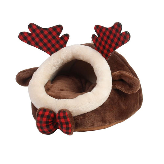 Pet Mini Nest Cute Animal Shape Super Soft Warm Shelter House Pet Supplies For Hamster Rabbit Guinea Pig