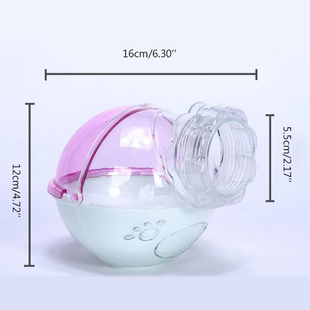 Hamster Toilet Hamster Mouse Gerbille Pet Bathroom Cage Box Bath Sand Room Toy Plastic House Transparent Small Pet Supplies