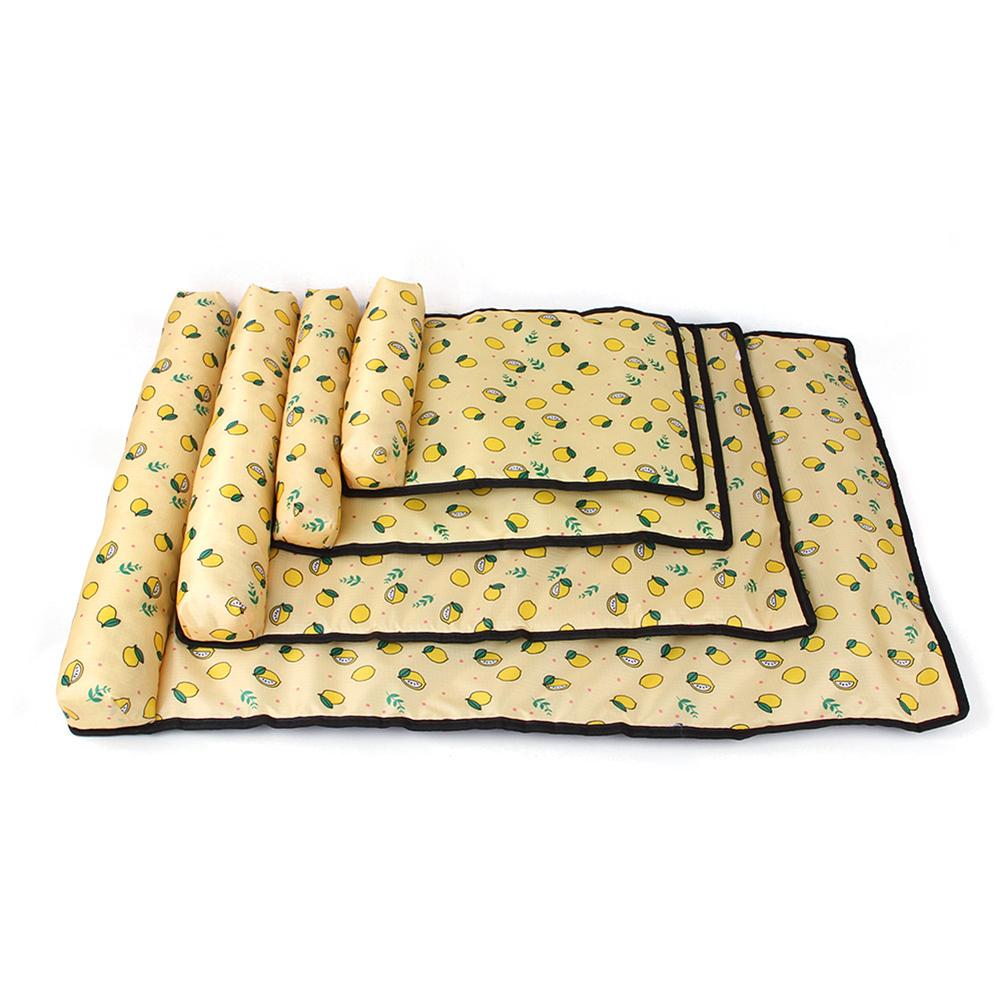 Pet Pillow Cooling Mat Pad Summer Dogs Cats Ice Silk Cooling Blanket Cushion Pet Sofa Kitten Puppy Camp Washable Mats Supplies