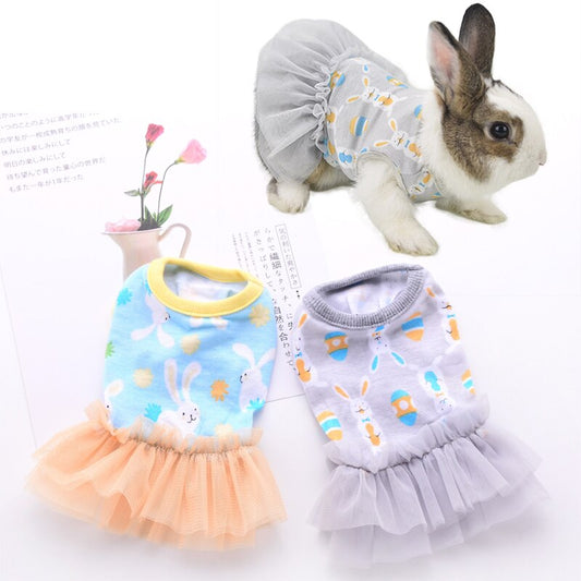 Bunny Clothes Dwarf Rabbits Turn Into Dress Up Costumes Bunny Go Out Photo Props Small Pet Supplies Baby Rabbits Special Clothes