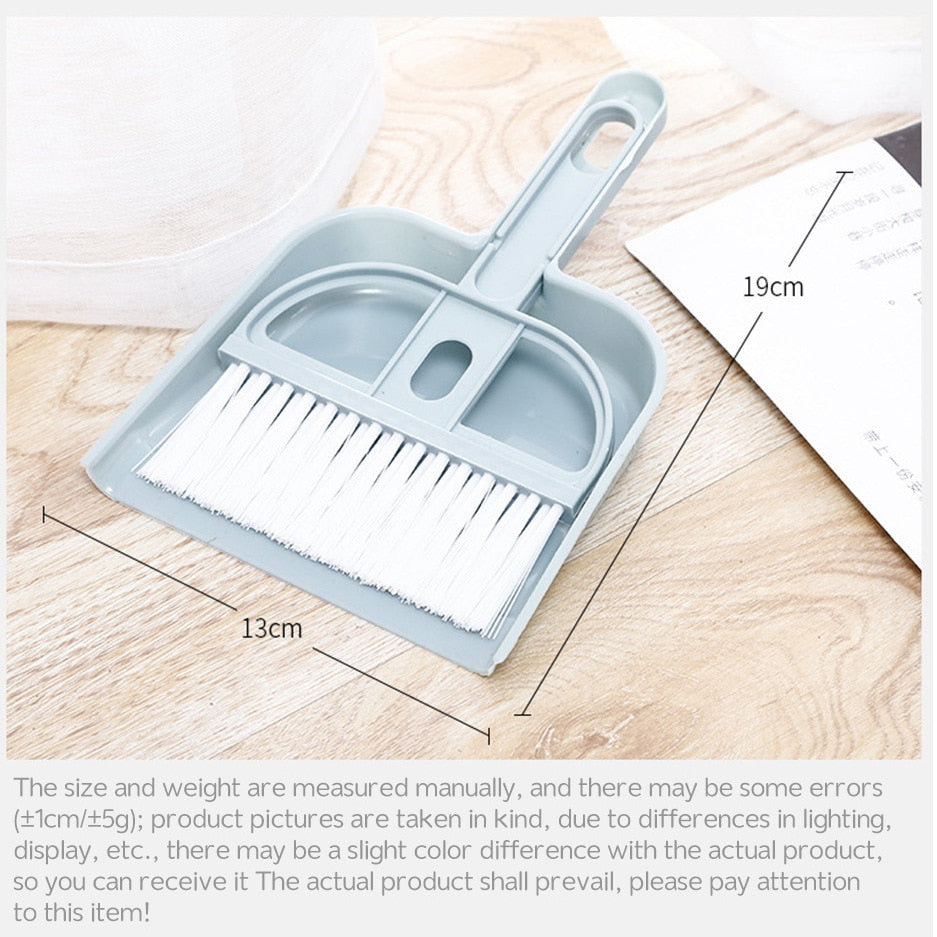 Cat Hamster Dustpan Small Broom Set Pet Professional Cleaning Tools Rabbit Pooper Scooper Guinea Pig Toilet Broom Accessories