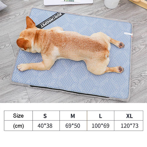 HOOPET  Pet Summer Cooling Mat Dog Summer Bed Cat Mat Mascotas Cama Perro Sofa for Dogs House