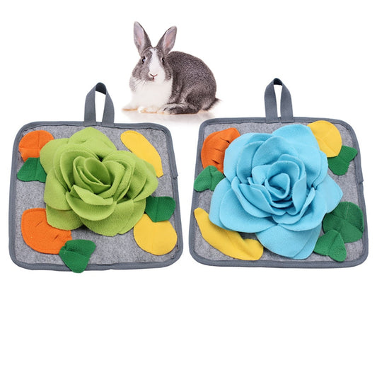 Pet Snuffle Mat For Dogs Encourages Natural Foraging Skills For Kitten Puppy Rabbit Interactive Feed Game For Boredom