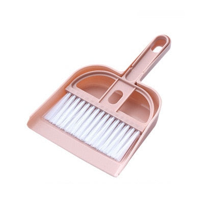 Cat Hamster Dustpan Small Broom Set Pet Professional Cleaning Tools Rabbit Pooper Scooper Guinea Pig Toilet Broom Accessories