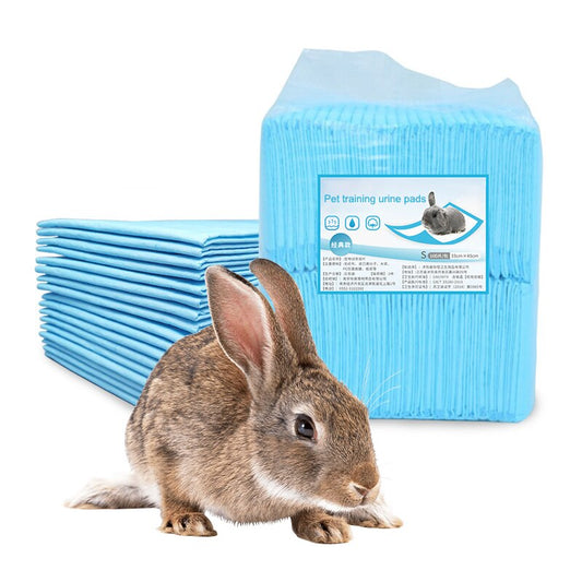 Pet Training Urine Pads Rabbit Cage Mat Dog Diaper Disposable Cleaning Supplies Quick Dry Absorbent Pad For Small Animals Bunny