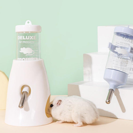 Hamster Automatic Water Bottle Dispenser Leak-proof Double Ball Design Feeding Kettle Pet Supplies