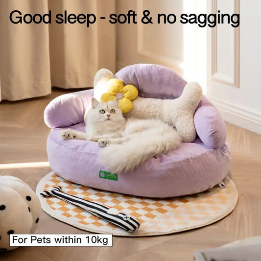 Funny Pet Sofa Bed For Small Medium Dog Animal Puppy Chihuahua Yorkie Kitten Cat Indoor Nest Kennel Pugs Couch Mats Eco Friendly