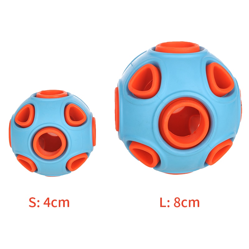 HOOPET Pet Dog Toys Toy Funny Interactive Ball Dog Chew Toy For Dog Ball Of Food Rubber Balls Pets Supplies