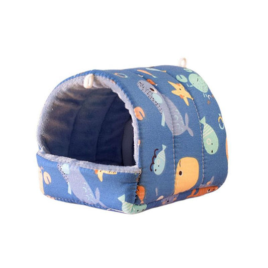 Soft Small Animal Hammock Nest for Ferret Rabbit Guinea Pig Rat Hamster Mice Bed Winter Warm Cushion House Cave Pet Supplies