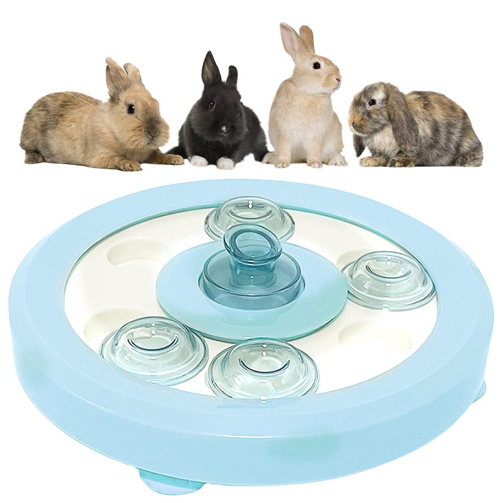 6 in 1 Guinea Pig Foraging Toys BunnyHamsters Interactive Enrichment Puzzle Toys Treat Dispenser for Small Animal Rabbits Rats