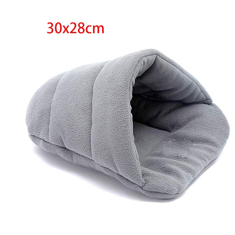 Guinea Pig Warm Bed Rabbit House Hamster Sleeping Bag Small Pet Item Cave Nest Soft Fleece Slippers Bed Guinea Pigs Assessories