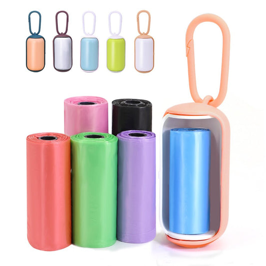 Pet Dog Poop Waste Bag Portable Puppy Kitten Garbage Bags Dispenser Dog Supplier Outdoor Garbage Bag for Dogs Cats Pet Products