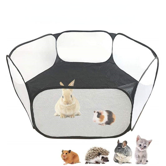 Portable Pet Cat Dog Cage Tent Playpen Folding Fence For Hamster Hedgehog Small Animals Breathable Puppy Cat Rabbit Guinea Pig